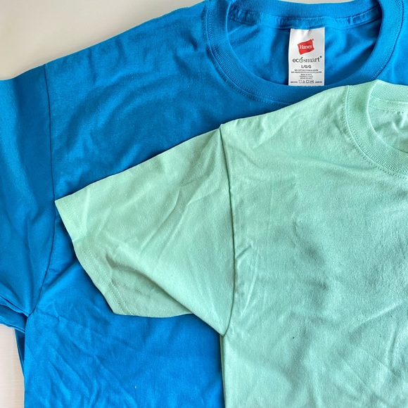 MINT Hanes Eco smart t shirt - Picture 2 of 2
